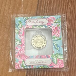 Lilly Pulitzer Gold Tech Ring